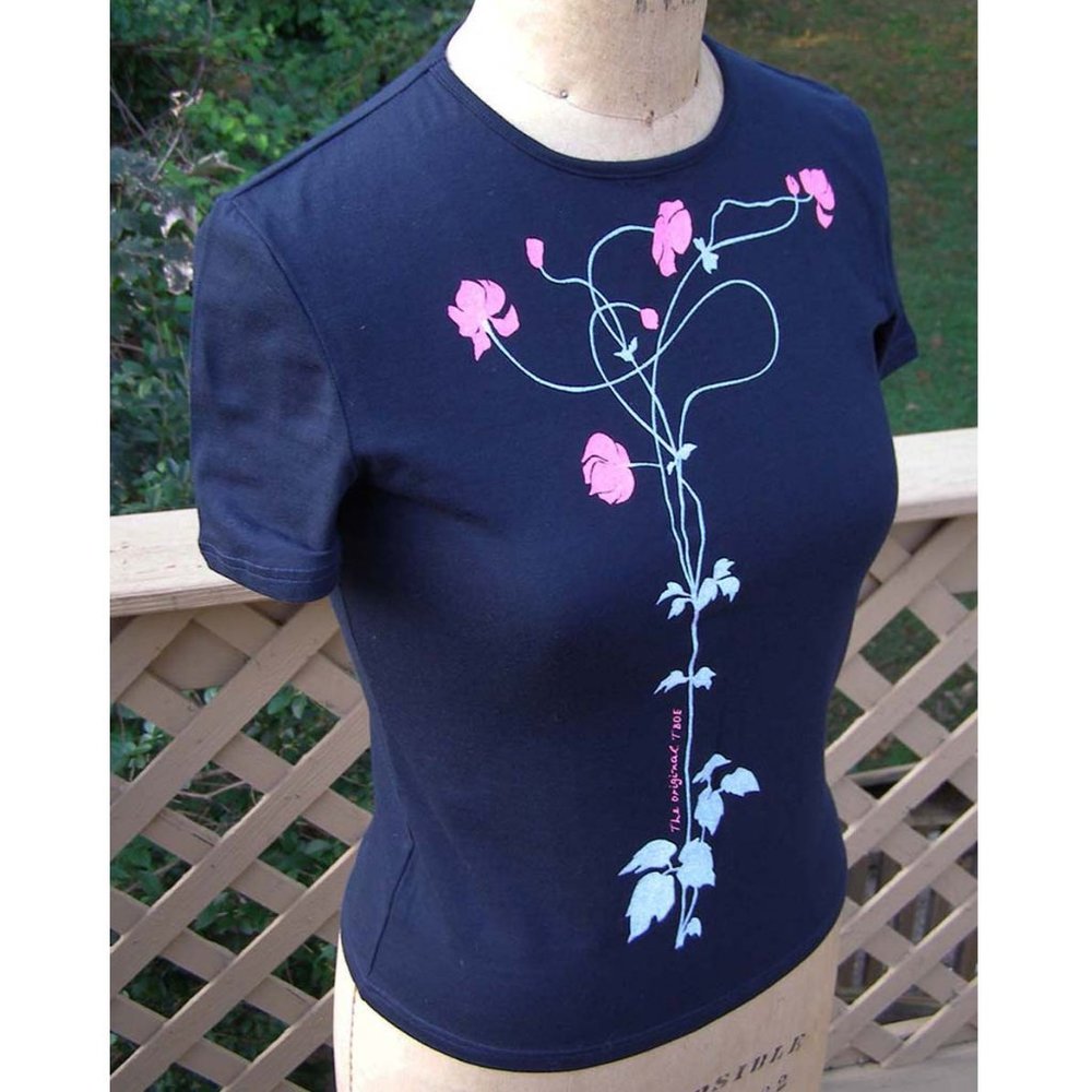 NEW Babydoll printed Ladies shirt M/L by TVOE - Picture 8 of 11